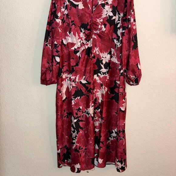 Silky Column Midi Dress - Picture 2 of 5